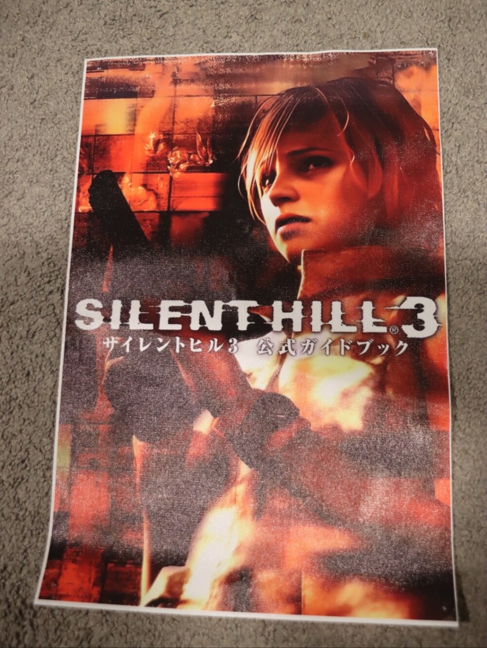Silent Hill 3 Japanese Promotional Poster 17"×12"